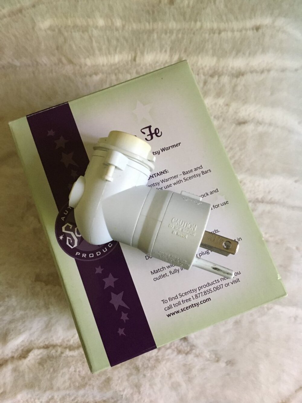 Two Spare Bases - Scentsy Warmer and Wallflower Diffuser - Picture 3 of 5